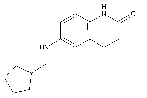 6-(cyclopentylmethylamino)-3,4-dihydrocarbostyril