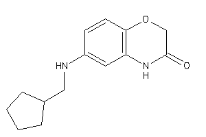 6-(cyclopentylmethylamino)-4H-1,4-benzoxazin-3-one