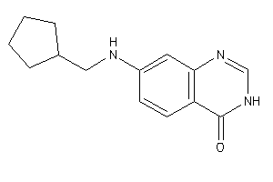 7-(cyclopentylmethylamino)-3H-quinazolin-4-one