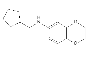 Cyclopentylmethyl(2,3-dihydro-1,4-benzodioxin-6-yl)amine