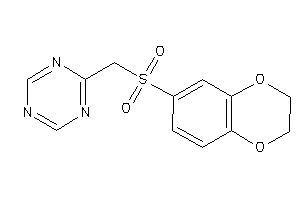 2-(2,3-dihydro-1,4-benzodioxin-6-ylsulfonylmethyl)-s-triazine