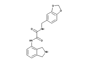 N'-isoindolin-4-yl-N-piperonyl-oxamide