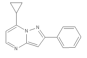 7-cyclopropyl-2-phenyl-pyrazolo[1,5-a]pyrimidine