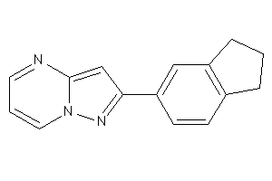 2-indan-5-ylpyrazolo[1,5-a]pyrimidine