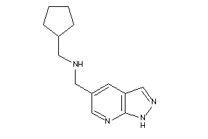 Cyclopentylmethyl(1H-pyrazolo[3,4-b]pyridin-5-ylmethyl)amine