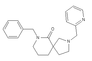 Image of 9-benzyl-2-(2-pyridylmethyl)-2,9-diazaspiro[4.5]decan-10-one