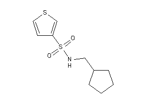 Image of N-(cyclopentylmethyl)thiophene-3-sulfonamide