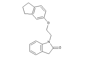 1-(2-indan-5-yloxyethyl)oxindole