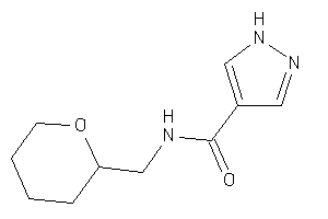 N-(tetrahydropyran-2-ylmethyl)-1H-pyrazole-4-carboxamide