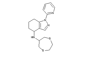1,4-dithiepan-6-yl-[1-(2-pyridyl)-4,5,6,7-tetrahydroindazol-4-yl]amine