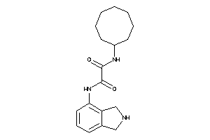 N-cyclooctyl-N'-isoindolin-4-yl-oxamide