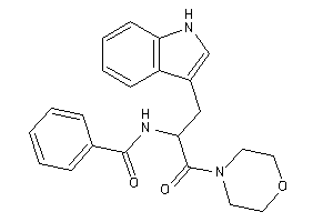 N-[1-(1H-indol-3-ylmethyl)-2-keto-2-morpholino-ethyl]benzamide