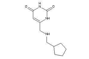 6-[(cyclopentylmethylamino)methyl]uracil