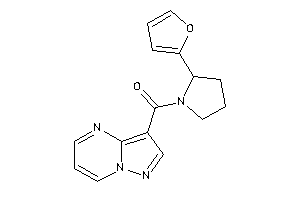 [2-(2-furyl)pyrrolidino]-pyrazolo[1,5-a]pyrimidin-3-yl-methanone