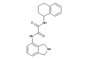 N'-isoindolin-4-yl-N-tetralin-1-yl-oxamide