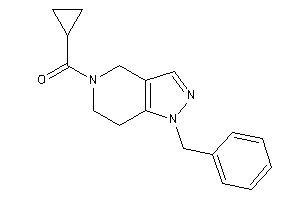 Image of (1-benzyl-6,7-dihydro-4H-pyrazolo[4,3-c]pyridin-5-yl)-cyclopropyl-methanone