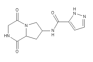 N-(1,4-diketo-2,3,6,7,8,8a-hexahydropyrrolo[1,2-a]pyrazin-7-yl)-1H-pyrazole-5-carboxamide