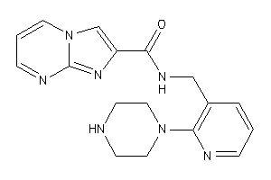 N-[(2-piperazino-3-pyridyl)methyl]imidazo[1,2-a]pyrimidine-2-carboxamide