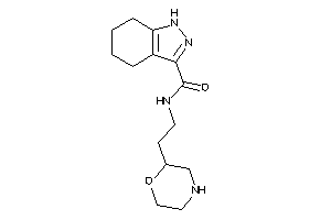 N-(2-morpholin-2-ylethyl)-4,5,6,7-tetrahydro-1H-indazole-3-carboxamide