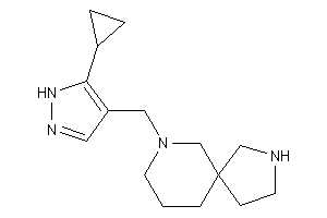7-[(5-cyclopropyl-1H-pyrazol-4-yl)methyl]-2,7-diazaspiro[4.5]decane