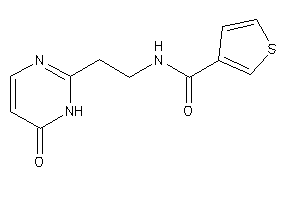 N-[2-(6-keto-1H-pyrimidin-2-yl)ethyl]thiophene-3-carboxamide