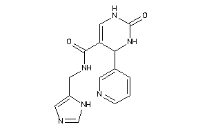 Image of N-(1H-imidazol-5-ylmethyl)-2-keto-4-(3-pyridyl)-3,4-dihydro-1H-pyrimidine-5-carboxamide