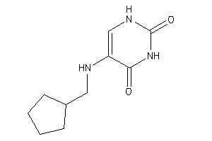 Image of 5-(cyclopentylmethylamino)uracil