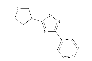 3-phenyl-5-tetrahydrofuran-3-yl-1,2,4-oxadiazole