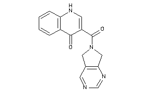 3-(5,7-dihydropyrrolo[3,4-d]pyrimidine-6-carbonyl)-4-quinolone