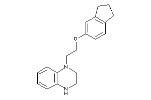 4-(2-indan-5-yloxyethyl)-2,3-dihydro-1H-quinoxaline