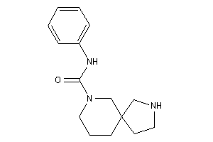 N-phenyl-2,9-diazaspiro[4.5]decane-9-carboxamide