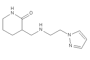 3-[(2-pyrazol-1-ylethylamino)methyl]-2-piperidone