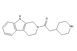 Image of 2-(4-piperidyl)-1-(1,3,4,9-tetrahydro-$b-carbolin-2-yl)ethanone