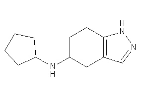 Cyclopentyl(4,5,6,7-tetrahydro-1H-indazol-5-yl)amine