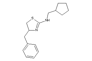 (4-benzyl-2-thiazolin-2-yl)-(cyclopentylmethyl)amine