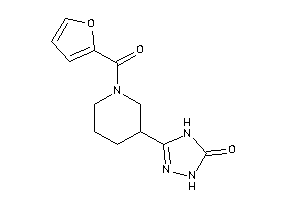 3-[1-(2-furoyl)-3-piperidyl]-1,4-dihydro-1,2,4-triazol-5-one