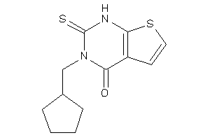 3-(cyclopentylmethyl)-2-thioxo-1H-thieno[2,3-d]pyrimidin-4-one