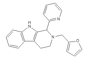 2-(2-furfuryl)-1-(2-pyridyl)-1,3,4,9-tetrahydro-$b-carboline