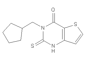 3-(cyclopentylmethyl)-2-thioxo-1H-thieno[3,2-d]pyrimidin-4-one