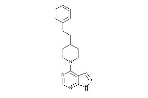 4-(4-phenethylpiperidino)-7H-pyrrolo[2,3-d]pyrimidine