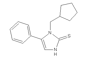 1-(cyclopentylmethyl)-5-phenyl-4-imidazoline-2-thione