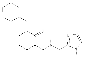 1-(cyclohexylmethyl)-3-[(1H-imidazol-2-ylmethylamino)methyl]-2-piperidone