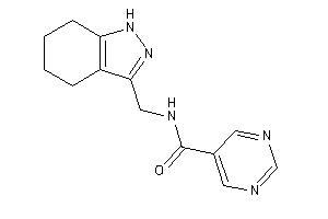 N-(4,5,6,7-tetrahydro-1H-indazol-3-ylmethyl)pyrimidine-5-carboxamide