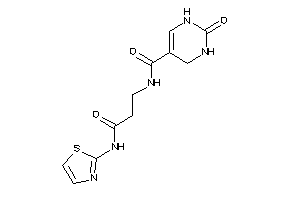 2-keto-N-[3-keto-3-(thiazol-2-ylamino)propyl]-3,4-dihydro-1H-pyrimidine-5-carboxamide