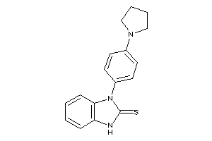 3-(4-pyrrolidinophenyl)-1H-benzimidazole-2-thione