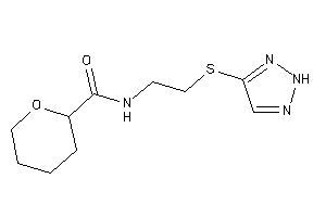 N-[2-(2H-triazol-4-ylthio)ethyl]tetrahydropyran-2-carboxamide