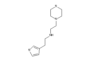 2-(3-thienyl)ethyl-(2-thiomorpholinoethyl)amine