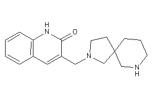 Image of 3-(3,7-diazaspiro[4.5]decan-3-ylmethyl)carbostyril