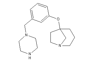 5-[3-(piperazinomethyl)phenoxy]-1-azabicyclo[3.2.1]octane