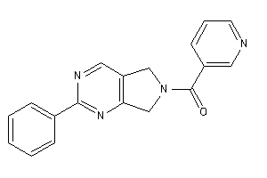 (2-phenyl-5,7-dihydropyrrolo[3,4-d]pyrimidin-6-yl)-(3-pyridyl)methanone